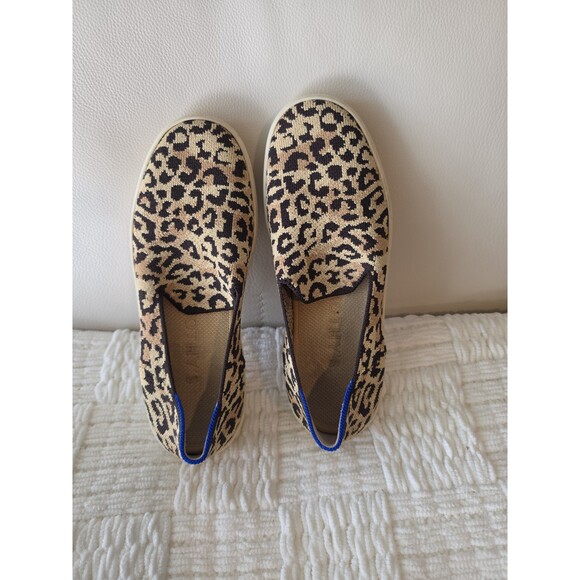 Rothy's Shoes - Rothy's Camo Cat Leopard Print Slip-On Shoes Sz 7